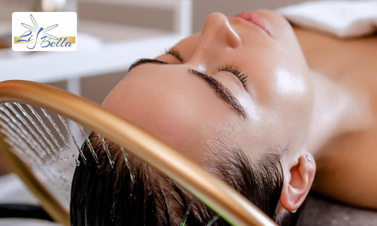 Japanese head spa (60 min) + evt. drogen, brushing of gezichtsbehandeling