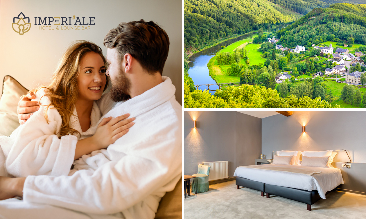 Übernachtung für 2 im Komfortzimmer + Frühstück + Late Check-out in der Nähe von Lüttich