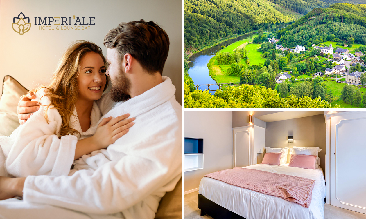 Übernachtung für 2 in einem Standardzimmer + Late Check-out in der Nähe von Lüttich