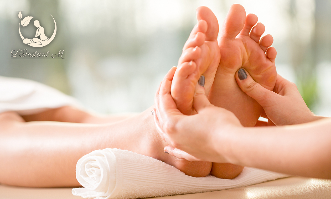 Réflexologie plantaire + spa des pieds (90 min) à Mons