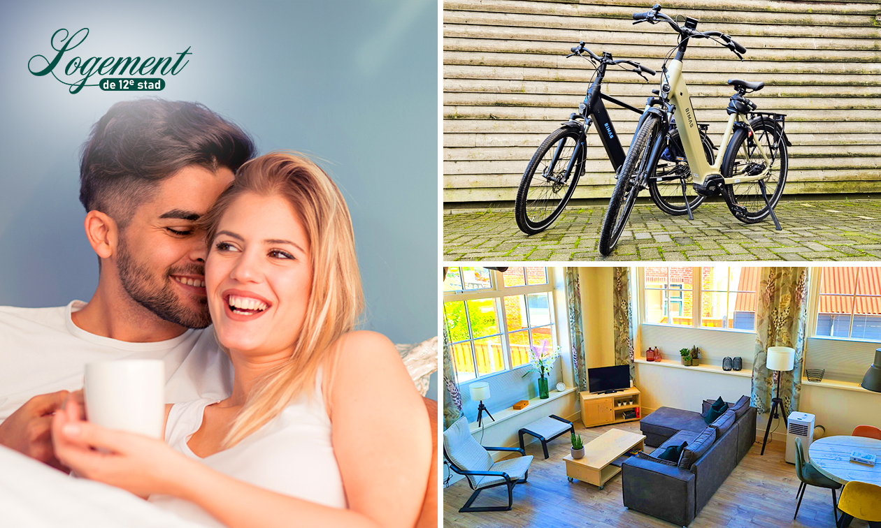 2 Übernachtungen für 2 + Willkommenspaket + Elektrofahrräder in Friesland