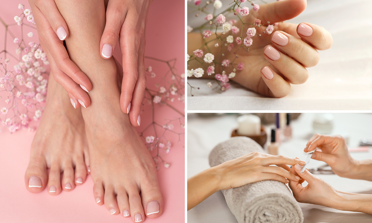 Manucure ou pédicure + évtl. vernis semi-permanent ou soin des pieds et des mains à Wavre