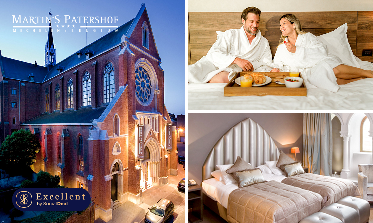 Übernachtung für 2 + Frühstück + opt. Late Check-out im Herzen von Mechelen