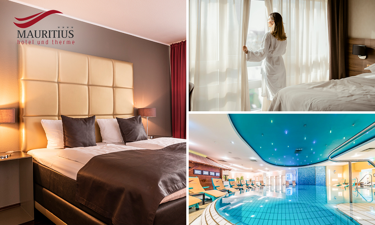 Übernachtung für 2 + Frühstück + Wellness bei der Mauritius Therme in Köln