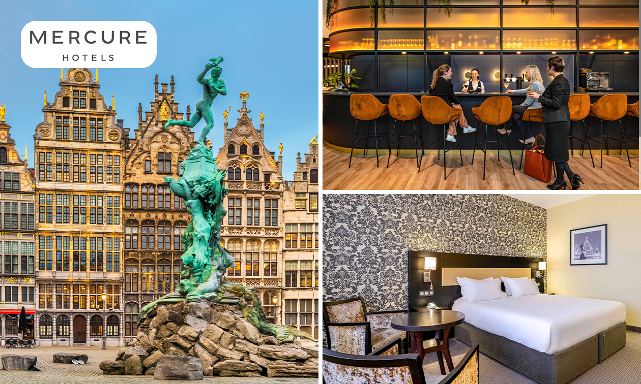 Übernachtung für 2 + Frühstück in Antwerpen