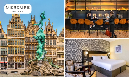 Übernachtung für 2 + Frühstück in Antwerpen