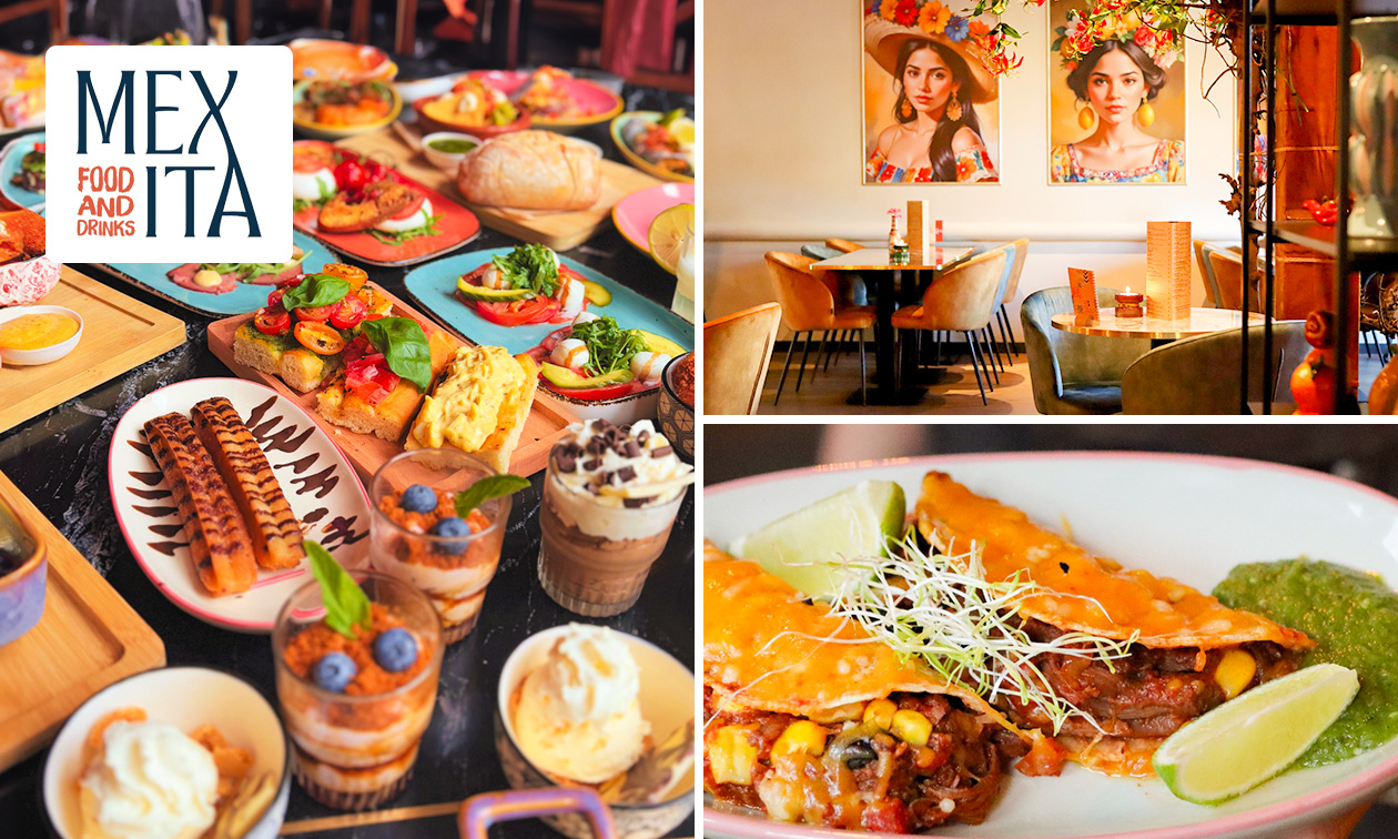 3-gangendiner à la carte + koffie/thee bij MEXITA