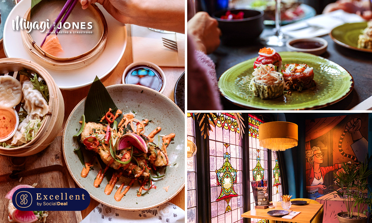 3 gerechten à la carte bij Miyagi and Jones Haarlem