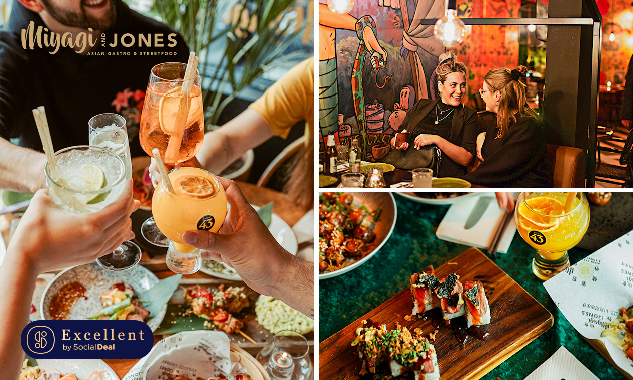All-You-Can-Eat (2 uur) + dessert bij Miyagi and Jones Haarlem