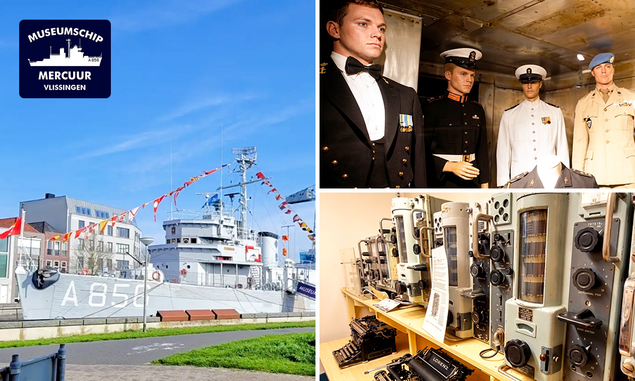 Entree Museumschip Mercuur Vlissingen