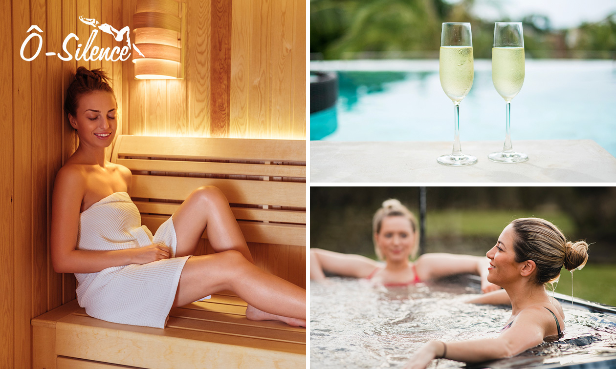 Privésauna-arrangement (3 uur) voor 2 bij Ô-Silence