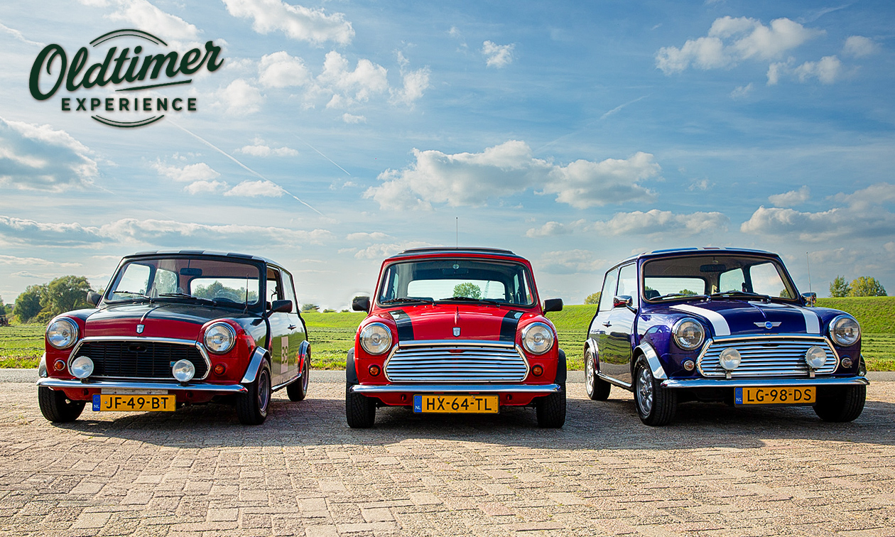 Roadtrip in een Mini (3 uur of een hele dag) + drankje + snack