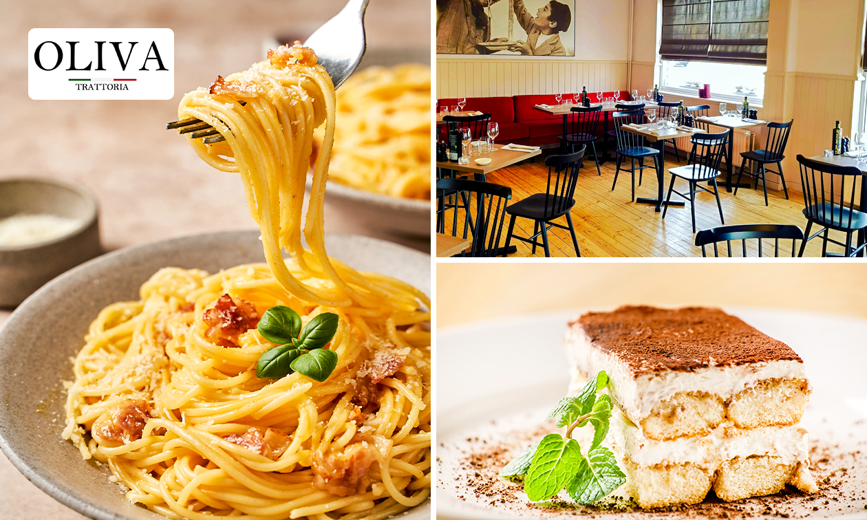 Italiaans 3-gangendiner à la carte bij Oliva Trattoria