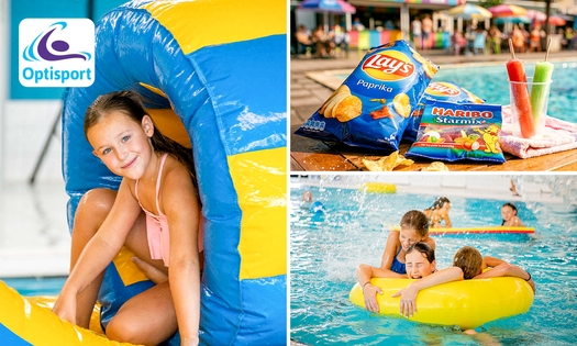 Entree vrijzwemmen + chips of snoep bij Zwembad De Schilp in Rijswijk