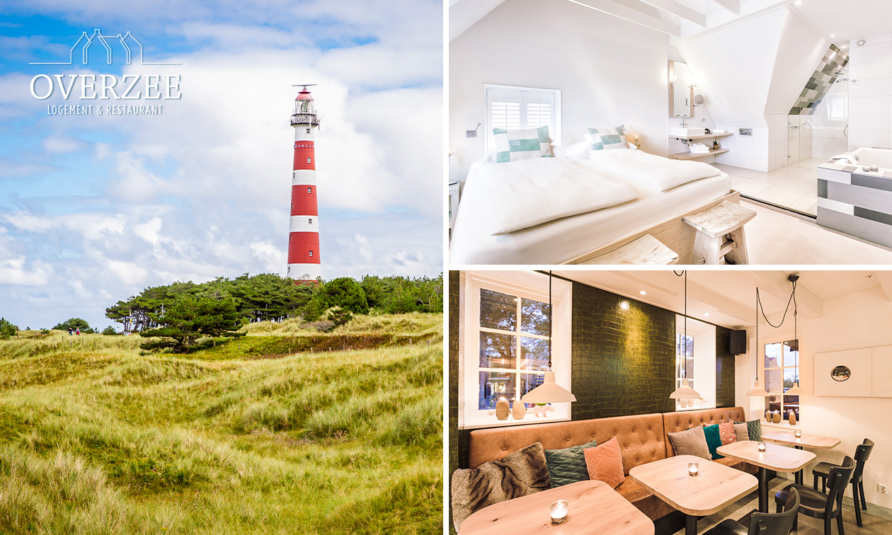 2 Übernachtungen für 2 + Frühstück + Willkommensgetränk + Dinner auf Ameland