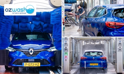 Uitgebreide autowasbeurt