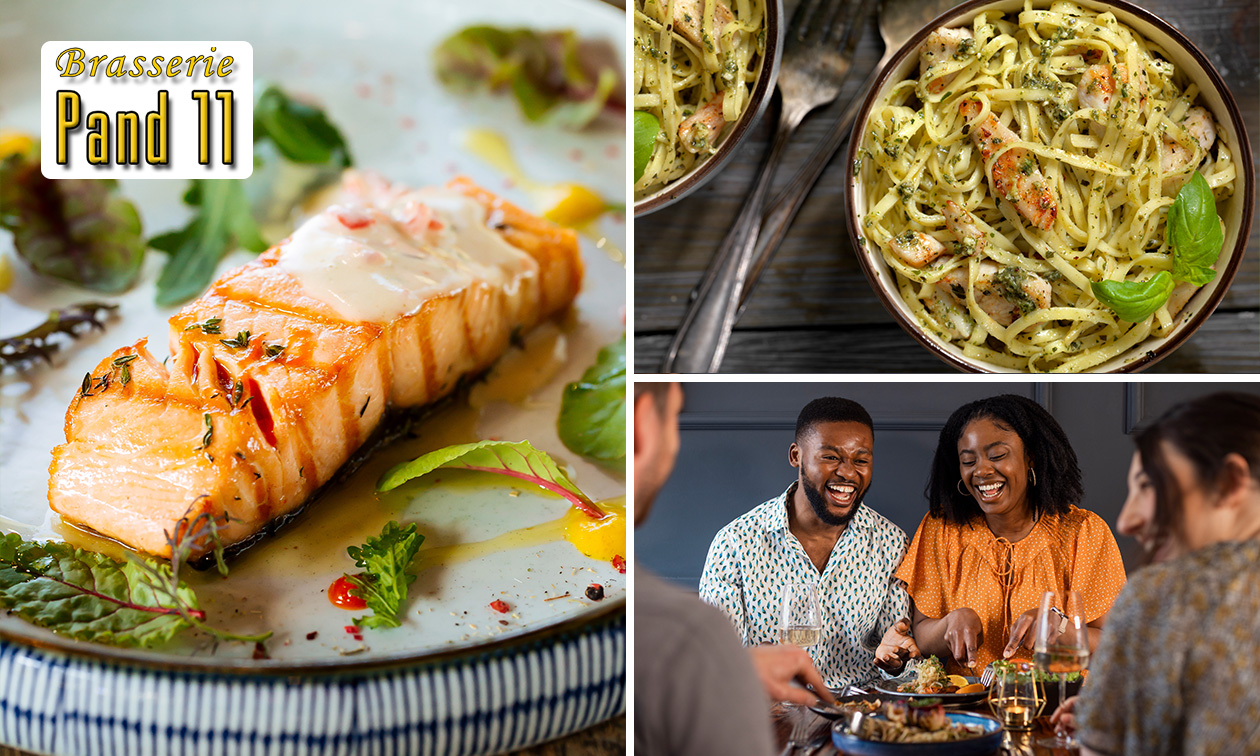 3-gangendiner à la carte bij Pand 11