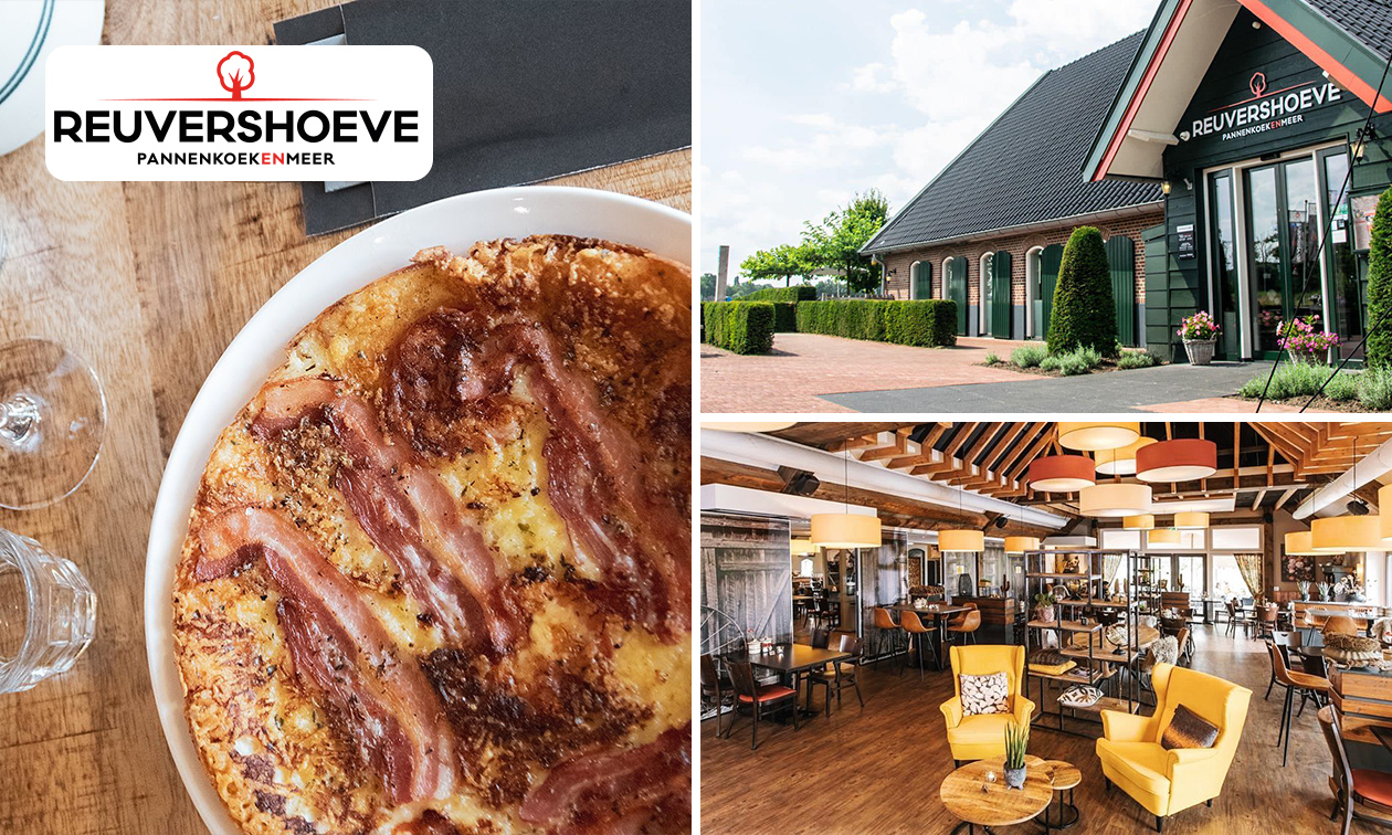 3-gangendiner bij Pannenkoekbakkerij Reuvershoeve