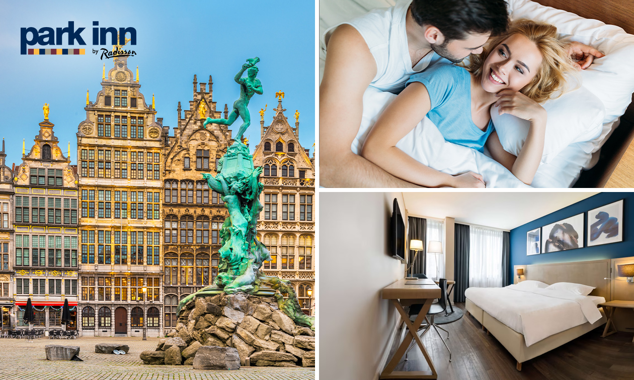 Übernachtung für 2 + Frühstück in Antwerpen