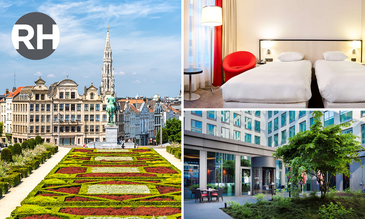 Übernachtung für 2 + Frühstück + Late Check-out in Brüssel