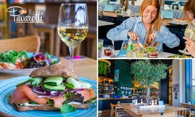 Italiaanse 2-gangen keuzelunch in Westfield Mall of the Netherlands