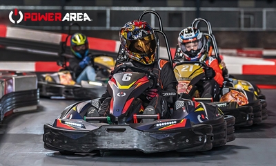 2 oder 3 Go-Kart Fahrten bei Powerarea