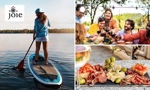 Session de paddle (60 min) + tapas au choix à partager à proximité de Ath