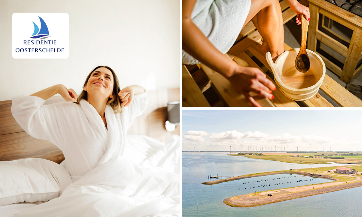 1, 2 oder 3 Übernachtung(en) für 2 + private Sauna + Frühstück an der Oosterschelde