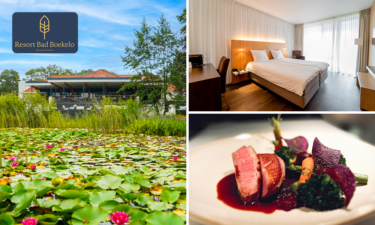 Übernachtung(en) für 2 + Willkommenssnack + Frühstück oder Abendessen in Enschede