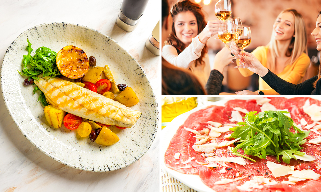 3-gangen keuzelunch of -diner in Oostende