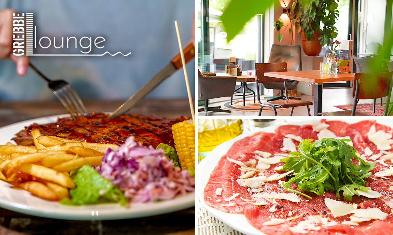 4-gangen keuzediner bij Restaurant Grebbelounge