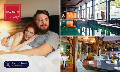 Übernachtung für 2 + Frühstück + Wellness oder Dinner im Fünf-Sterne-Hotel Savarin