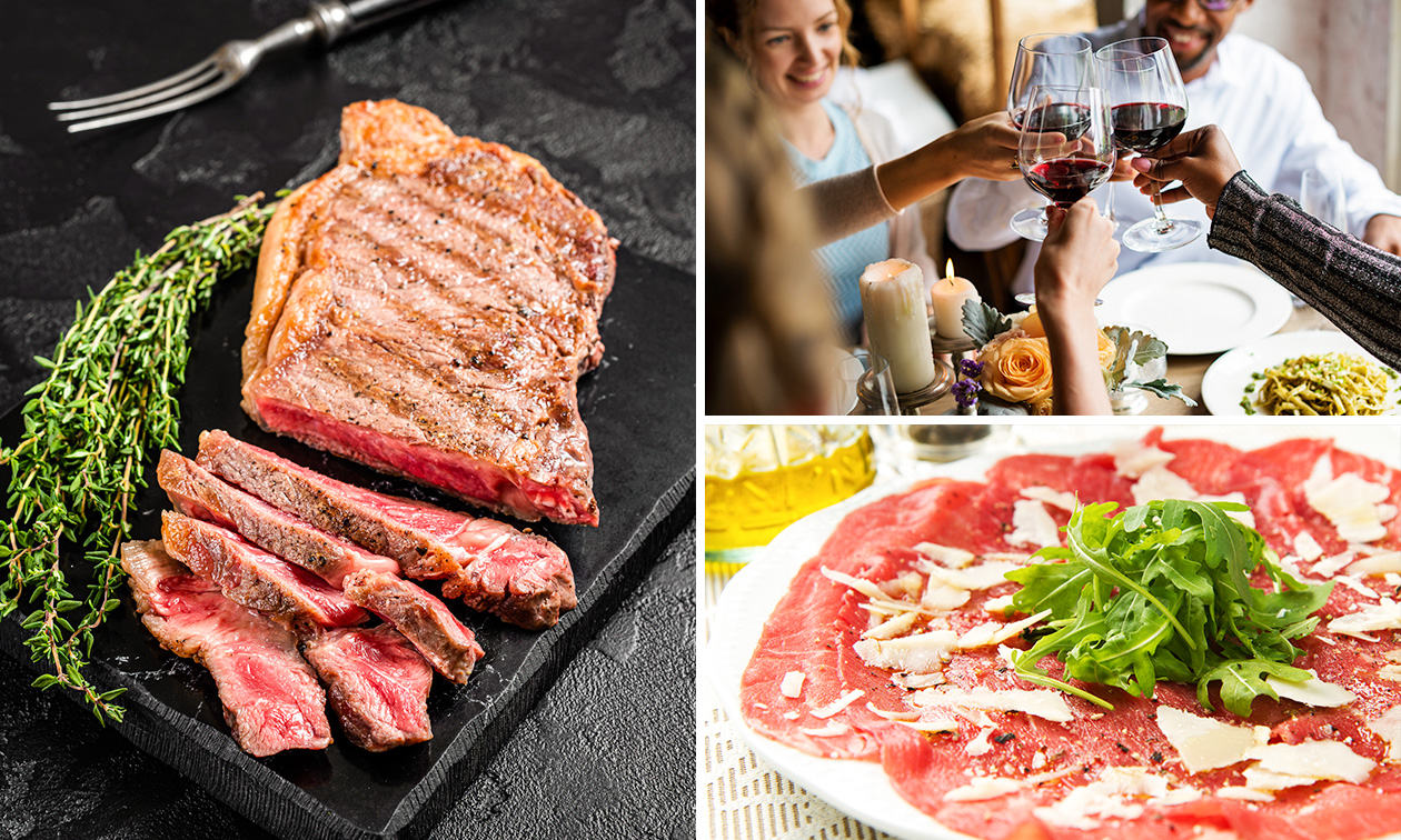 3- of 4-gangendiner à la carte aan het water