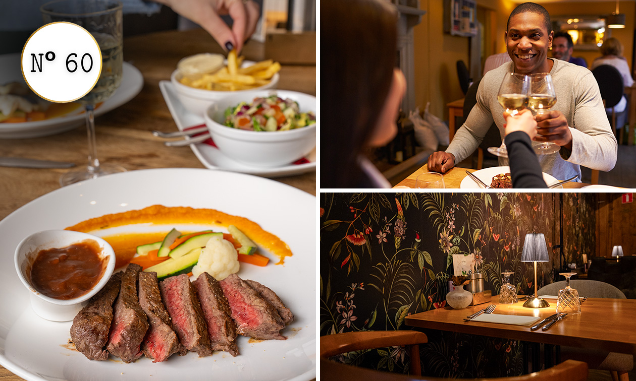 3-gangen keuzediner bij Restaurant No.60 in hartje Zutphen