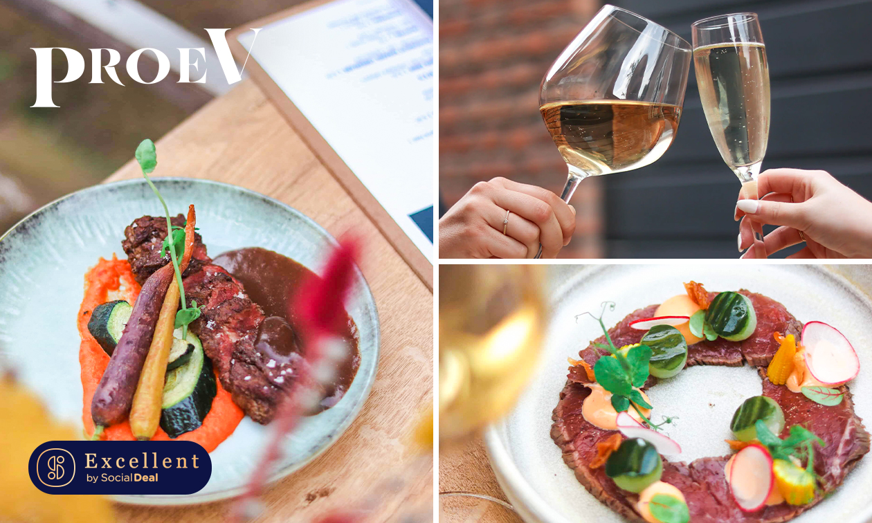 5-gangendiner van de chef bij ProeV