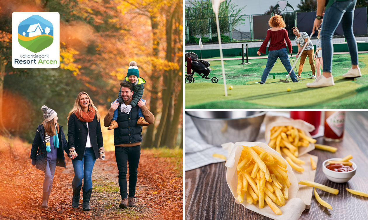 Kabouterpad + friet + Capri Sun + evt. minigolf Kabouterpad + friet + Capri Sun + evt. minigolf