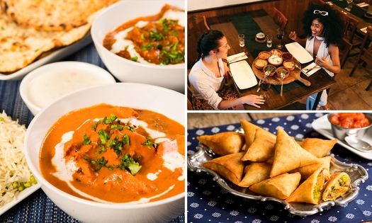 Menu indien en 2 ou 3 services à la carte à Lille