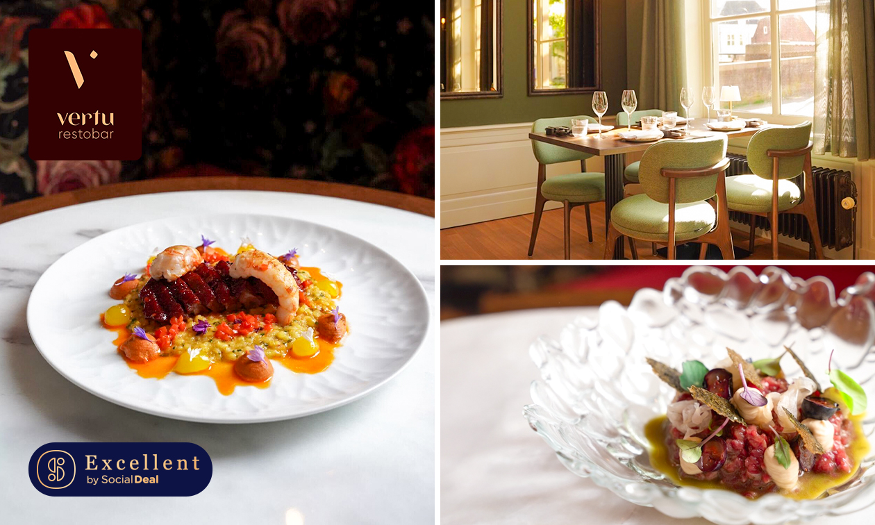 2- of 3-gangenlunch van de chef bij Restobar Vertu