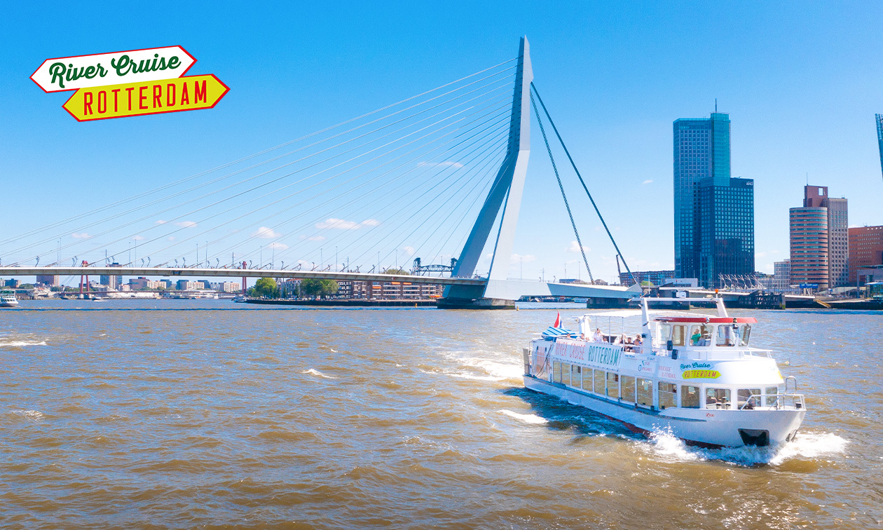 Rondvaart met gids door Rotterdam