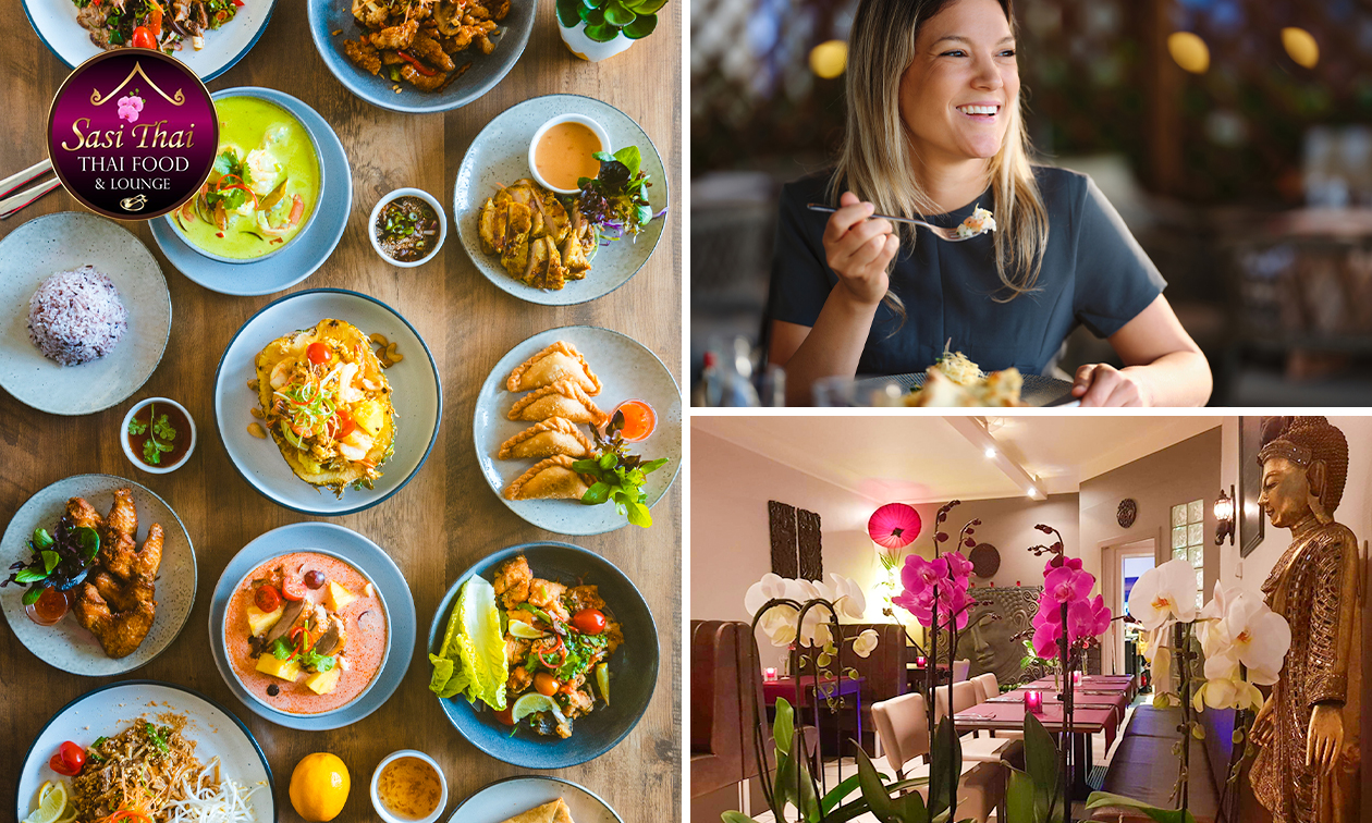 Thais 3-gangendiner à la carte bij Sasi Thai