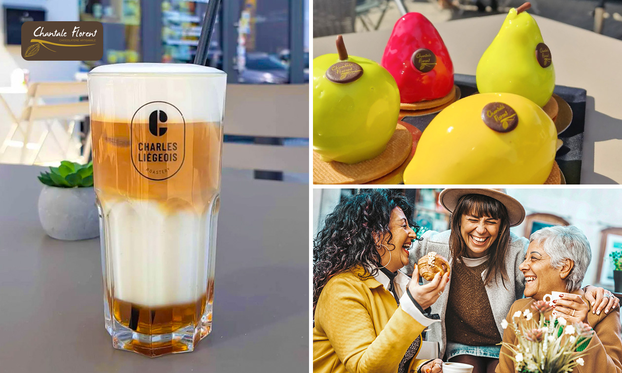 Pâtisserie + boisson au choix près de Namur