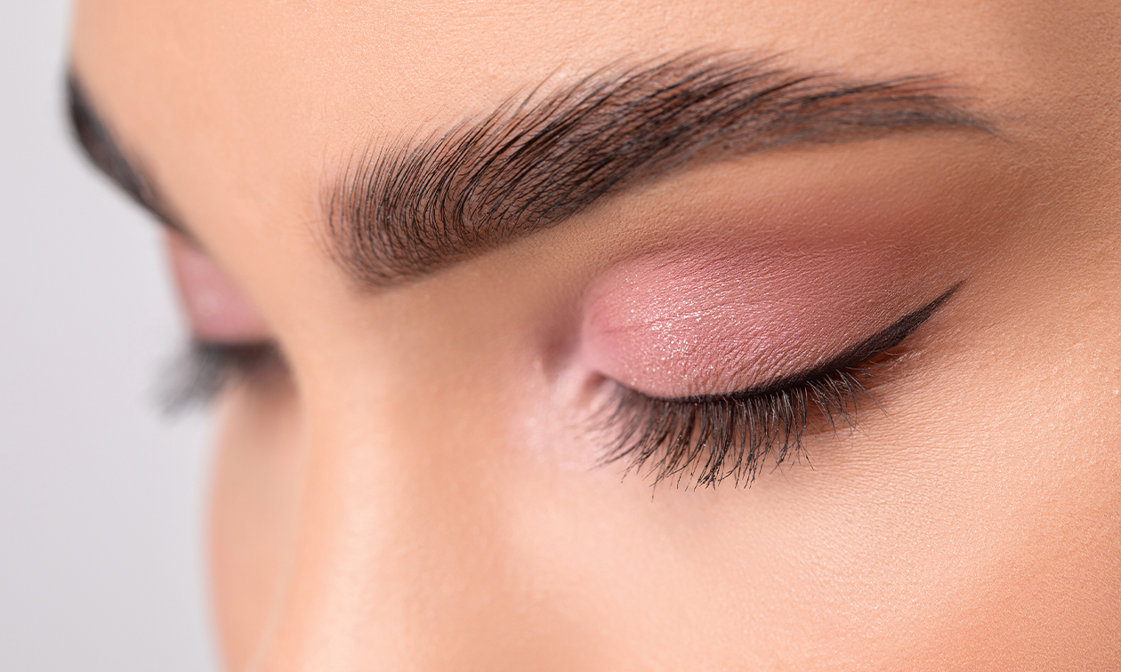 Powder brows + nabehandeling