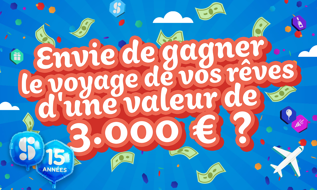 Tentez gratuitement votre chance de gagner un voyage de rêve d'une valeur de 3.000 €