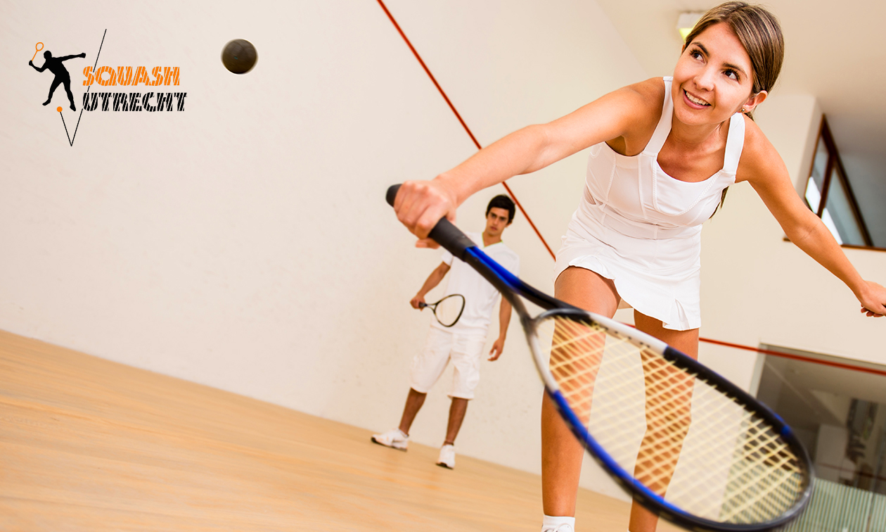 Squashen (45 min) + 2 rackets + balletje
