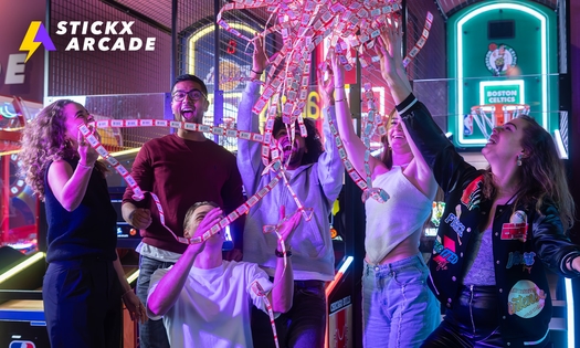 Speeltegoed bij Stickx Arcade