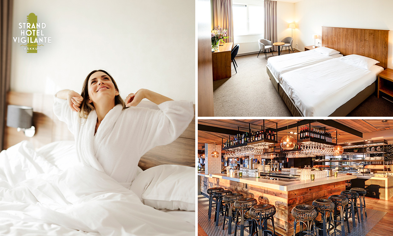 Übernachtung für 2 + eine Flasche Wein + Late Check-out + mehr am IJsselmeer