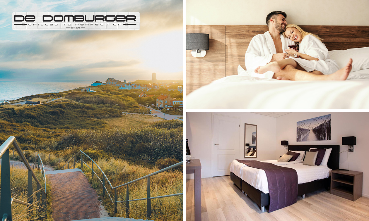 Übernachtung für 2 + Flasche Wein + Late Check-out + opt. Dinner im Herzen von Domburg