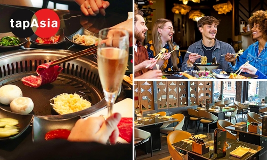 All-You-Can-Eat Aziatische tapas en Koreaanse barbecue (3 uur) bij Tapasia