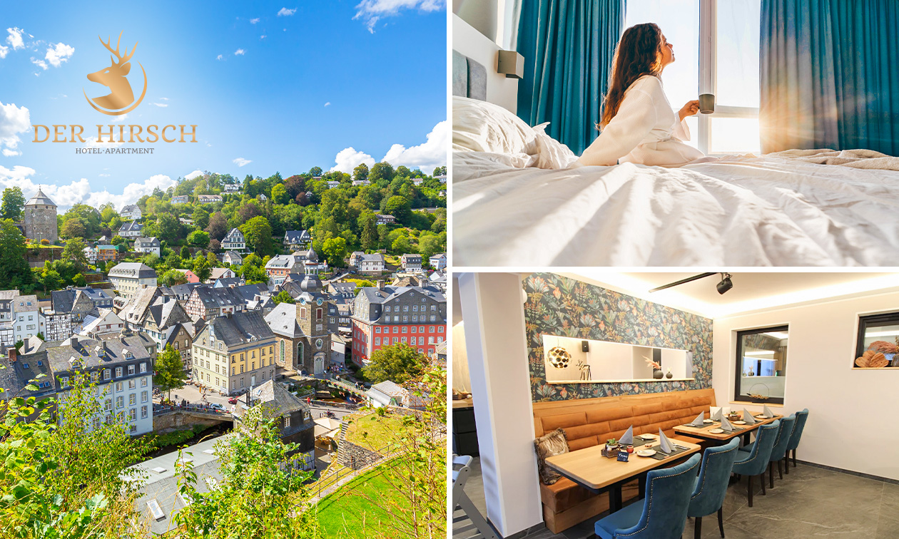 Übernachtung + Frühstück + Early-Check-in und mehr nahe dem Nationalpark Eifel
