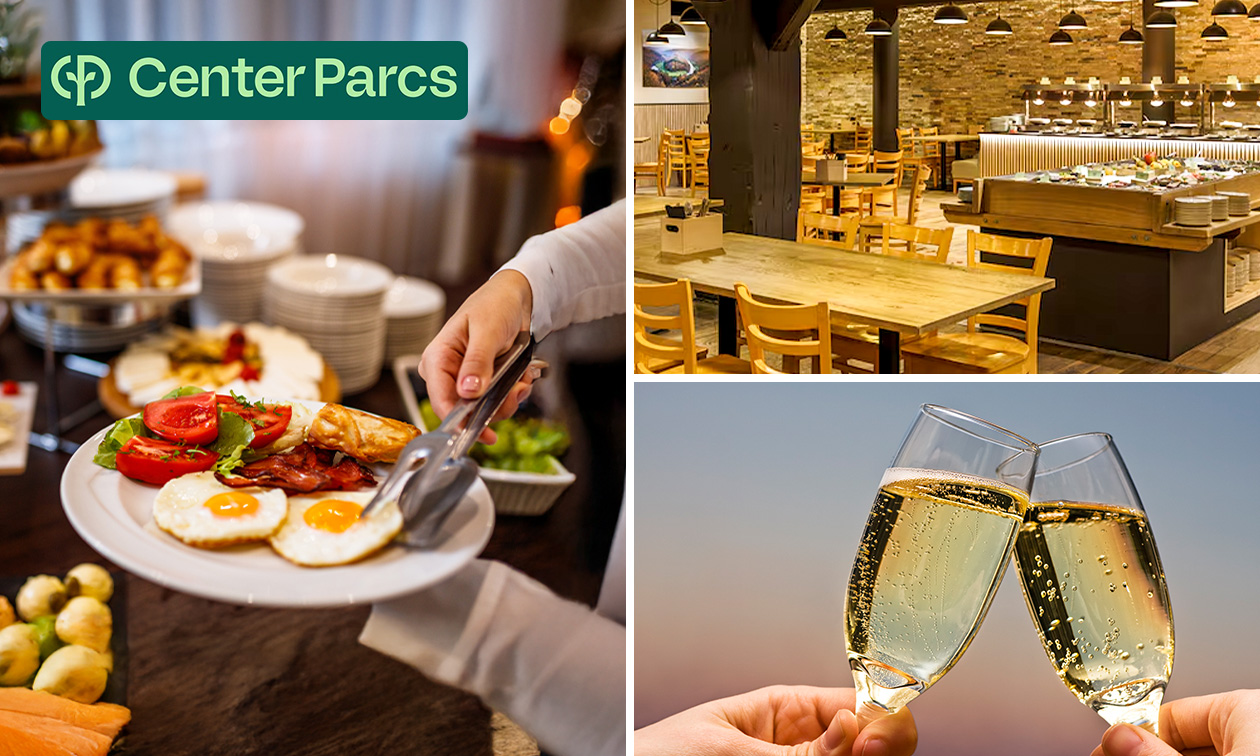 Frühstücksbuffet + ein Glas Sekt